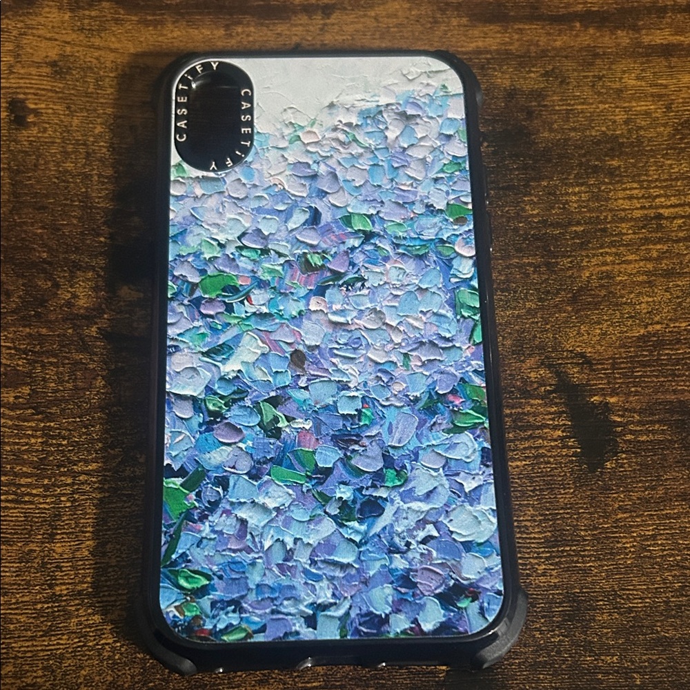 Casetify Nantucket Blue Hydrangeas IPhone XR Protective Case
